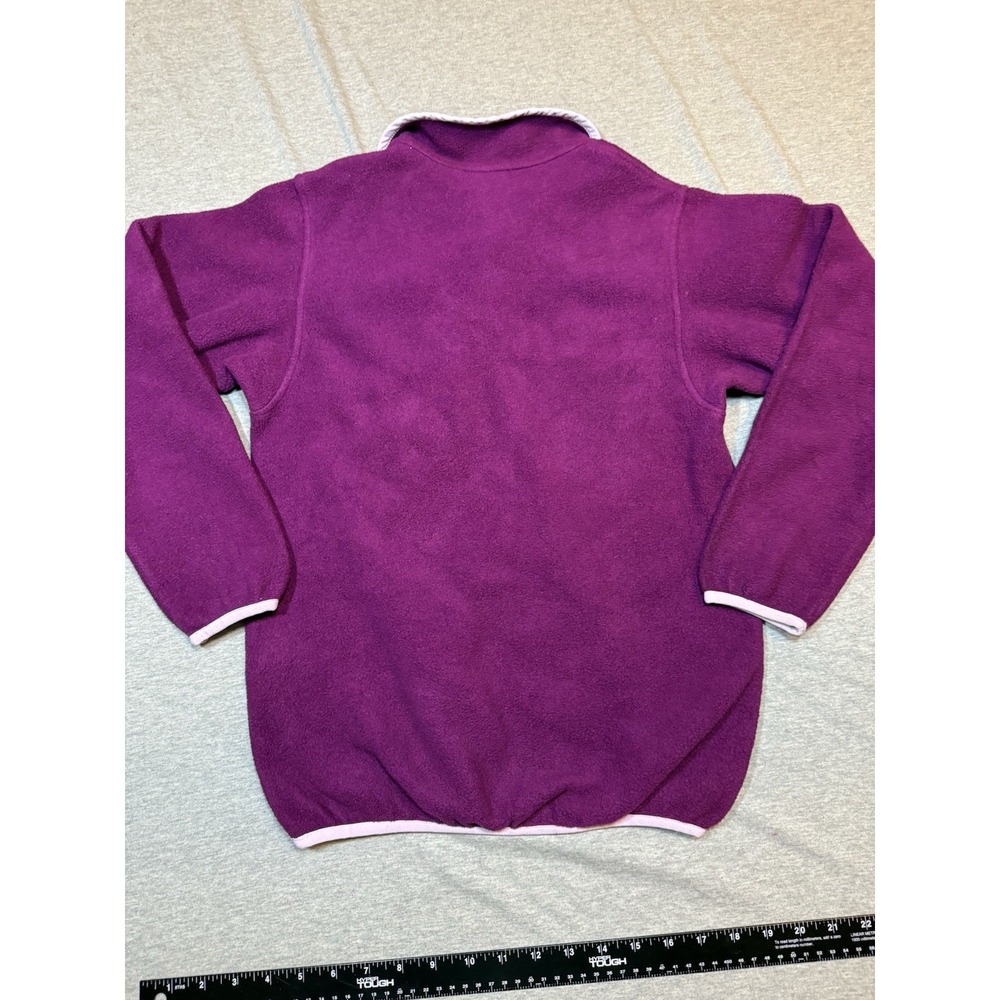 Patagonia Synchilla Kids Fleece Pullover Purple  Size L (12) EUC - Picture 11 of 14
